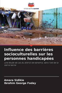 Influence des barrières socioculturelles sur les personnes handicapées