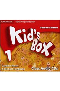 Kid's Box for Spanish Speakers Level 1 Class Audio CDs (4)