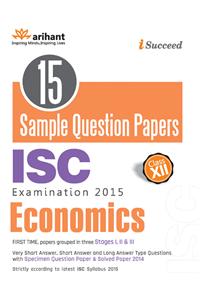 15 Sample Question Papers ISC Economics class 12th
