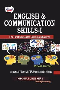 English & Communication Skills - I (as per AICTE and UBTER, Uttarakhand Syllabus) [Paperback]