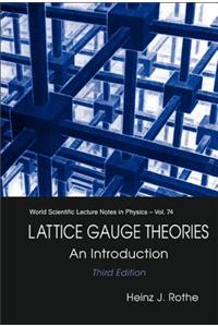 Lattice Gauge Theories: An Introduction (Third Edition)