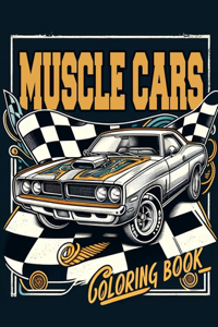 Muscle Cars Coloring book