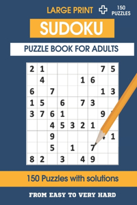 Large Print Sudoku Puzzles for Adults