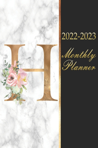 2022-2023 Monthly Planner H