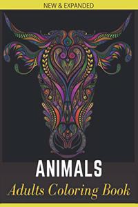 Animal Adults Coloring Book
