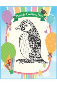 Penguin Coloring Book