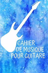 Cahier de musique pour Guitare