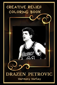 Drazen Petrovic Creative Relief Coloring Book