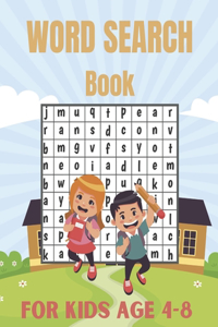 Word Search Book For Kids Age 4-8