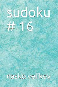 sudoku # 16