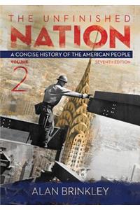 Unfinished Nation, Volume 2 with Connect Plus Access Code