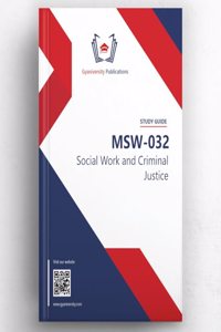 MSW-032: Social Work and Criminal Justice (IGNOU Study Guide Book)