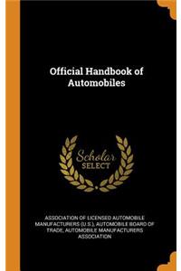 Official Handbook of Automobiles