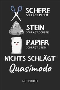 Nichts schlägt - Quasimodo - Notizbuch