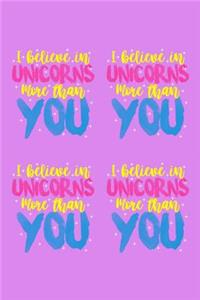 I Believe In Unicorns More Than You