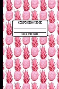 Composition Book Wide Ruled
