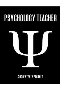 Psychology Teacher 2020 Weekly Planner