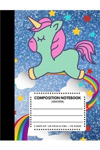 Composition Notebook Unicorn