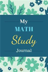My Math Study Journal