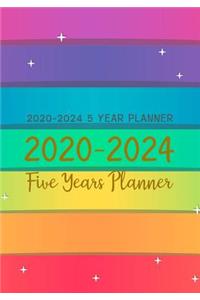 2020-2024 5 Year Planner