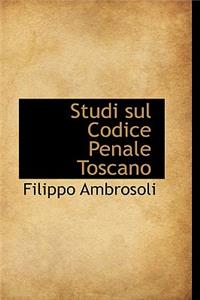 Studi Sul Codice Penale Toscano