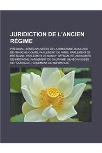 Juridiction de L'Ancien Regime