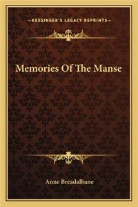 Memories Of The Manse