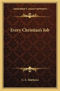 Every Christian's Job