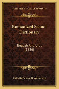 Romanized School Dictionary