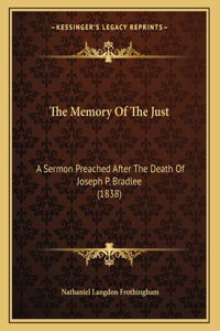 The Memory Of The Just