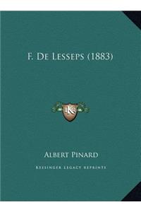 F. De Lesseps (1883)