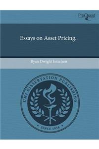 Essays on Asset Pricing