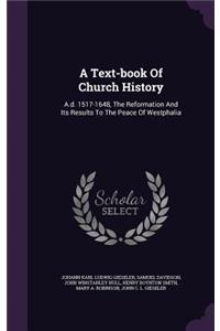 A Text-Book of Church History