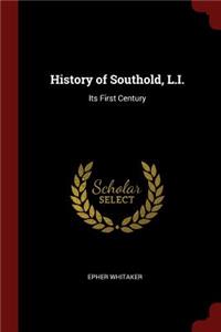 History of Southold, L.I.
