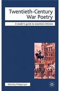 Twentieth-Century War Poetry