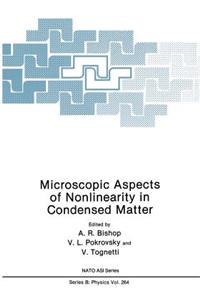 Microscopic Aspects of Nonlinearity in Condensed Matter