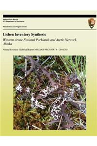 Lichen Inventory Synthesis Western Arctic National Parklands and Arctic Network, Alaska