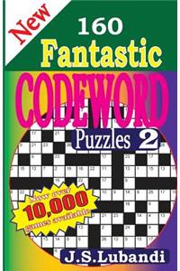 New 160 Fantastic Codeword Puzzles