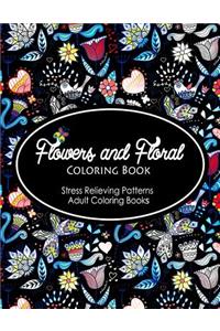 Flowers and Floral Coloring Book