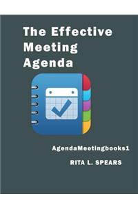 Effective Meeting Agenda
