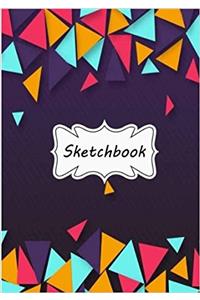 Sketchbook : Purple: 100+ Pages of 7 x 10 Blank Paper for Drawing, Doodling or Sketching (Sketchbooks)