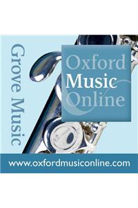 Grove Music Online