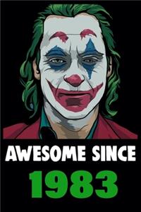 Joker Comic Notebook 1983 Joker Notebook University Graduation gift