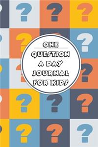 One Question a Day Journal for Kids