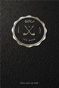 Golf Logbook - Note-score de Golf
