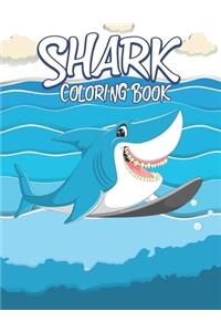 Shark Coloring Book