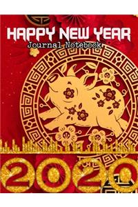 Happy New Year 2020 Journal Notebook