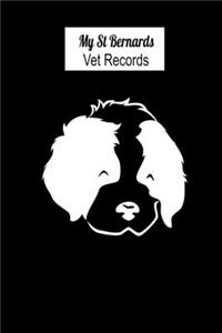 My St Bernards Vet Records