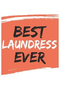 Best laundress Ever laundresss Gifts laundress Appreciation Gift, Coolest laundress Notebook A beautiful