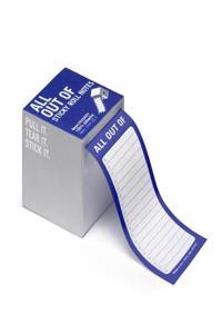 Knock Knock All Out of Sticky Roll Notes